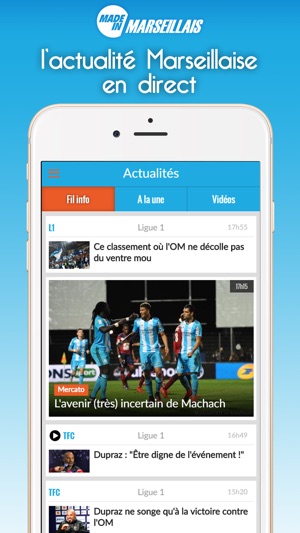 Foot Marseille : infos, mercato, live(圖1)-速報App