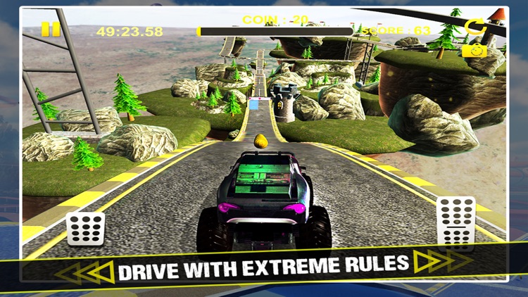 Crazy Monster Truck Racing Game
