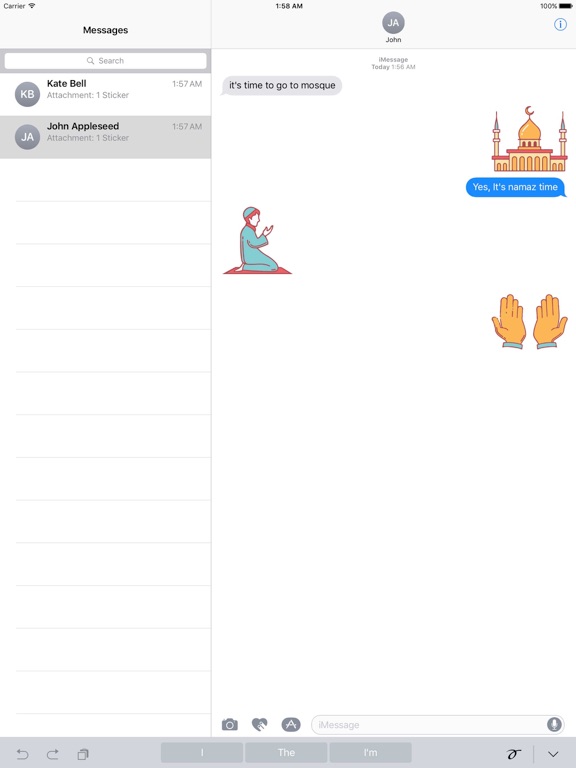 Screenshot #4 pour Islam Muslim Sticker Pack