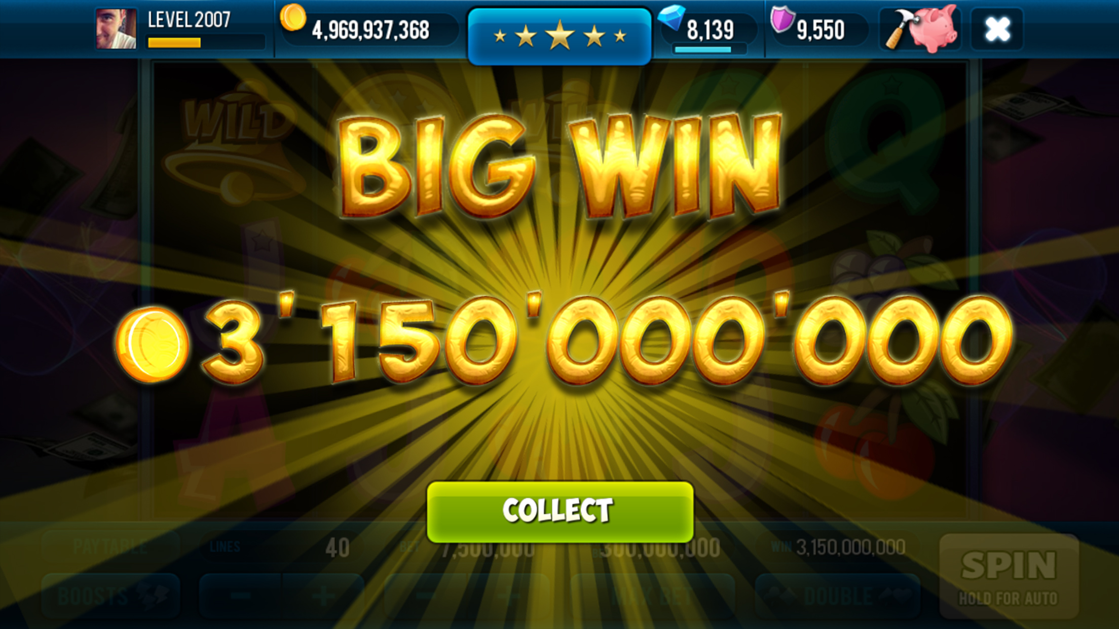 Fortune in Vegas Jackpots Slot