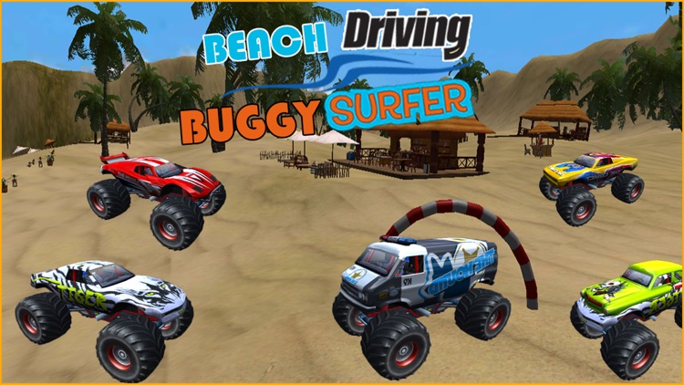 Beach Driving Buggy Water Surfer : Simulation