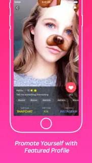 flirt hookup - dating app chat meet local singles iphone screenshot 2