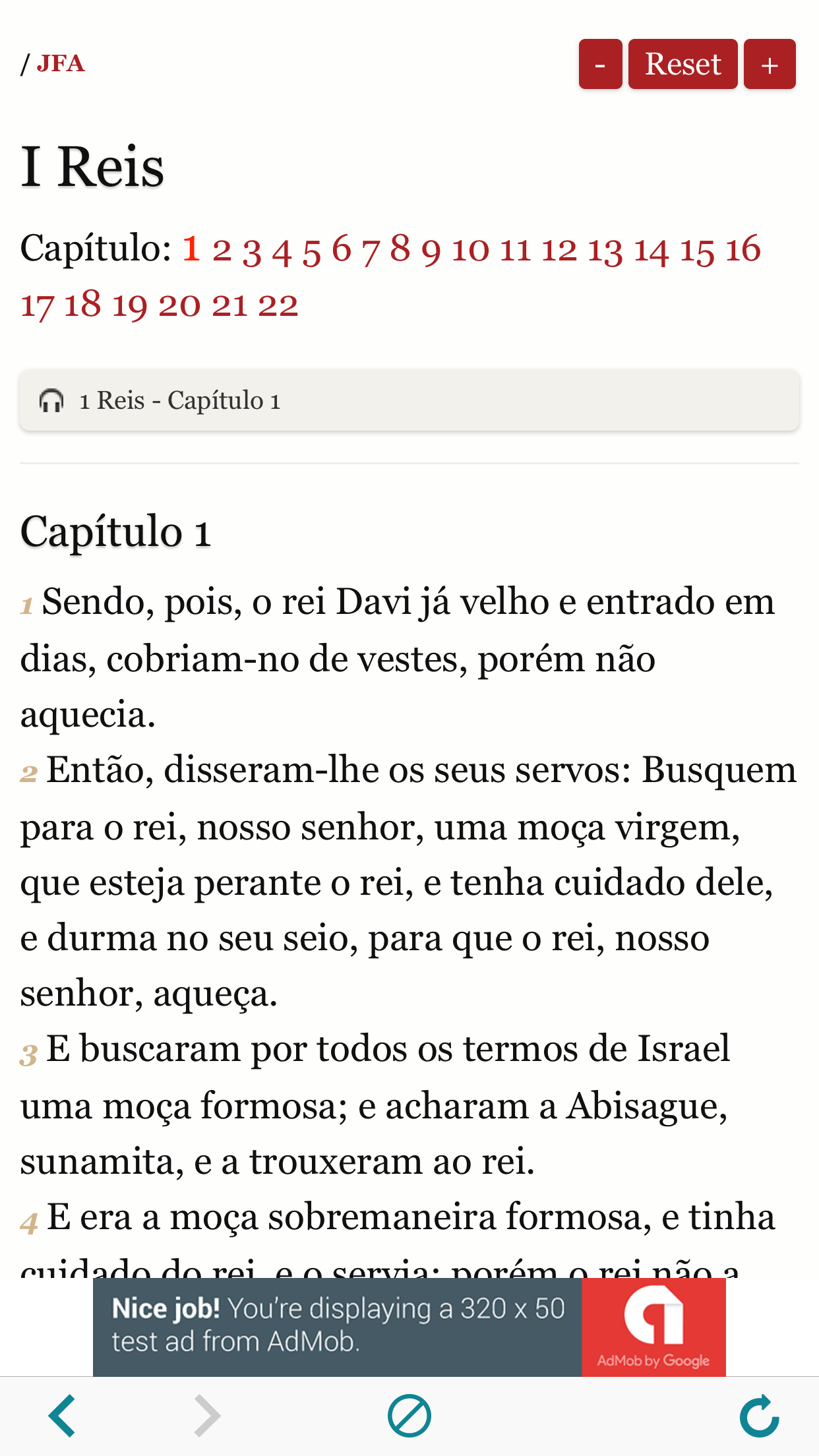 The Holy Bible : Portuguese A BÍBLIA SAGRADA Audio