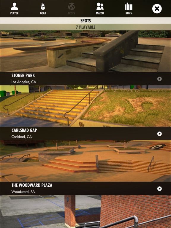 Игра Skater - Skate Legendary Spots