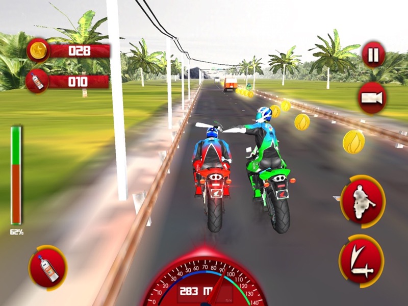 Carreras de motos mortales screenshot 6
