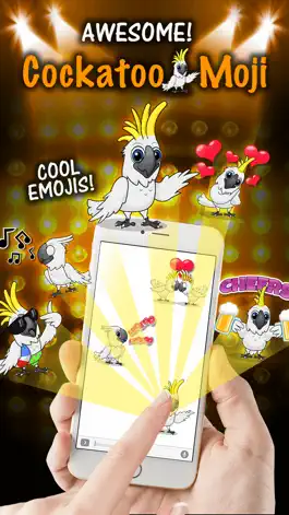 Game screenshot CockatooMoji - Toos Parrot Emojis mod apk