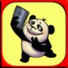 Funny Panda - Cute and Cool stickers for pictures