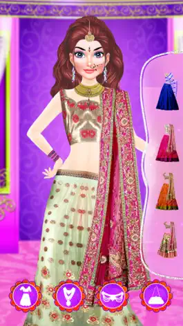 Game screenshot Indian Doll Fashion Salon : Dressup Game mod apk