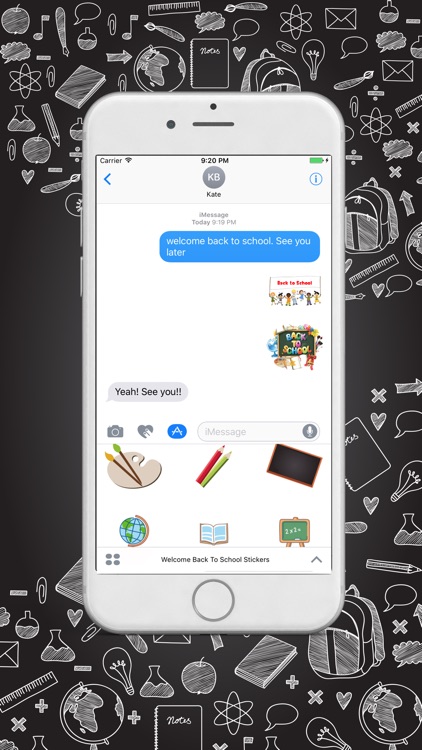 Welcome Back To School Stickers