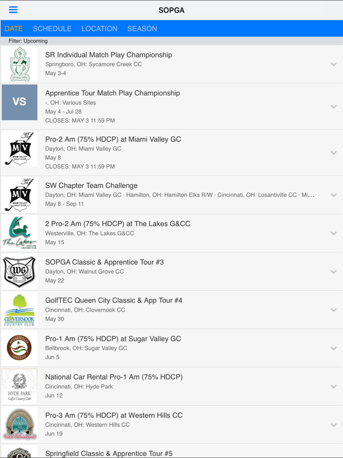 SOPGA - Southern Ohio PGA