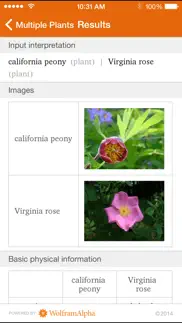 wolfram plants reference app iphone screenshot 4