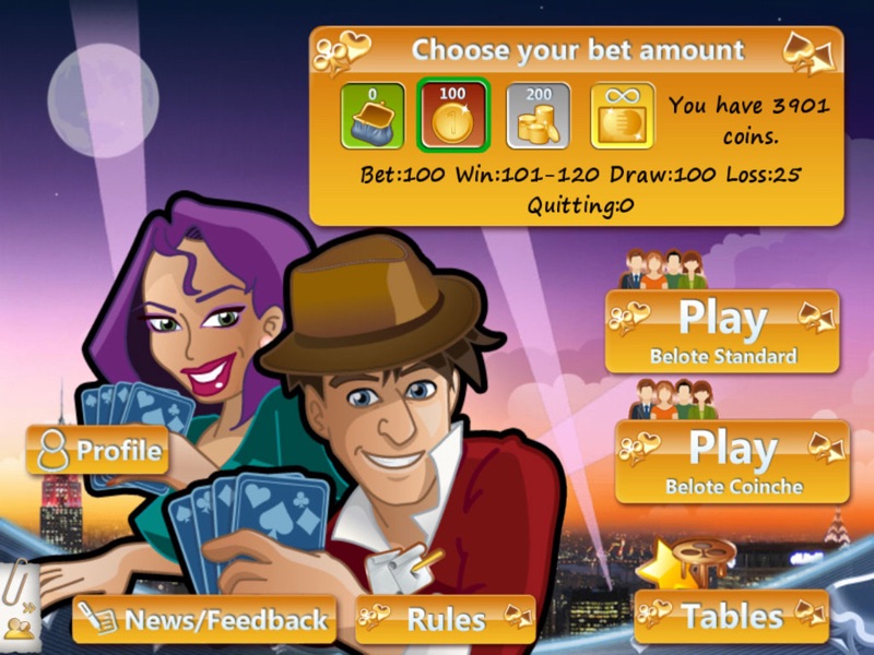 Belote Online screenshot 5