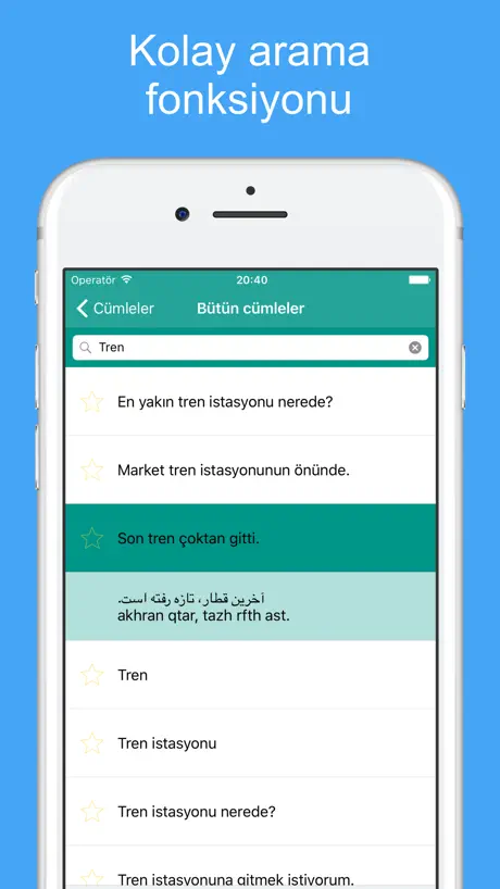 Farsça Öğrenmek - Ifadeler ve Sözcükler