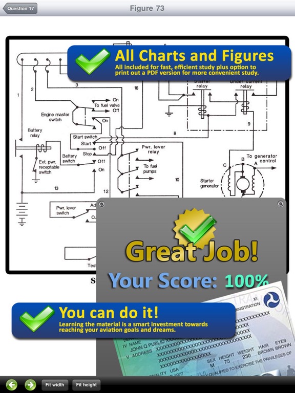 FAA A&P Powerplant Test Prep iPad screenshot 5 - Education app