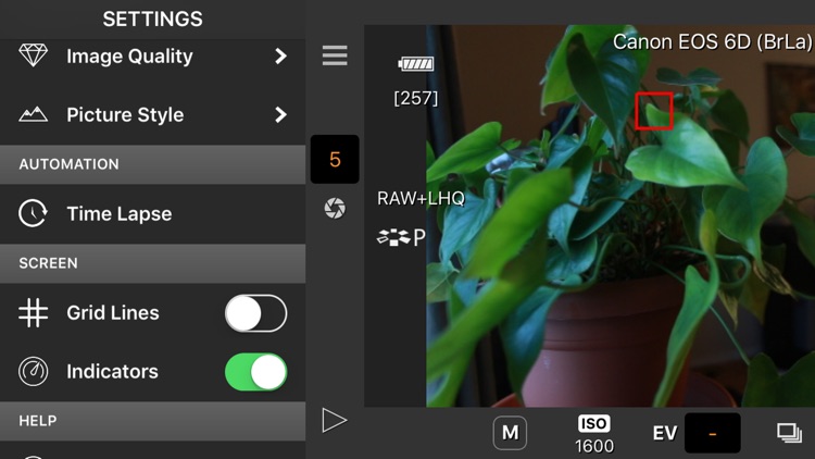 slingShot Camera Remote Control