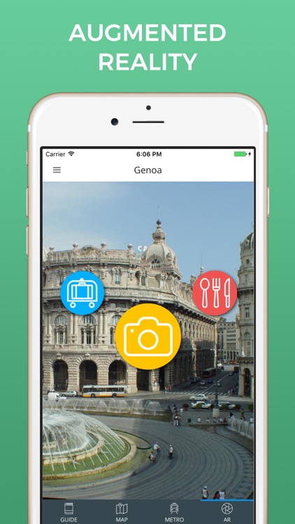Genoa Travel Guide with Offline Street Map