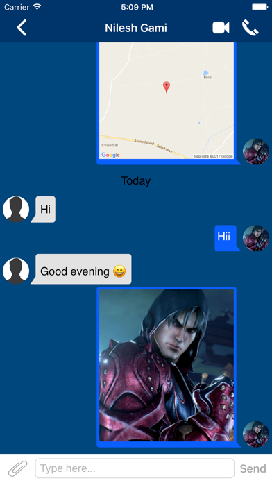 Quick Chat App iPhone screenshot 5 - Social Networking app