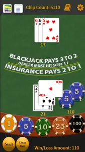 Card Counting Blackjack screenshot #1 for iPhone