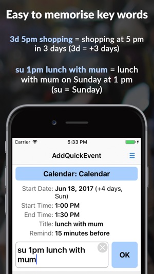 Add Quick Event to calendar(圖2)-速報App
