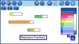 Game screenshot Fraction Strips by mathies mod apk