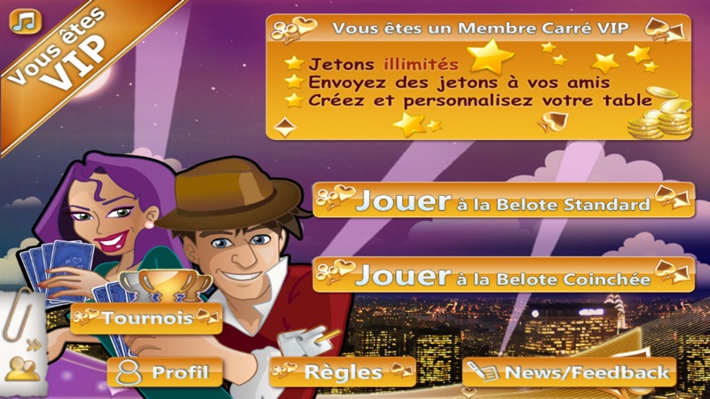 Belote Online screenshot 1