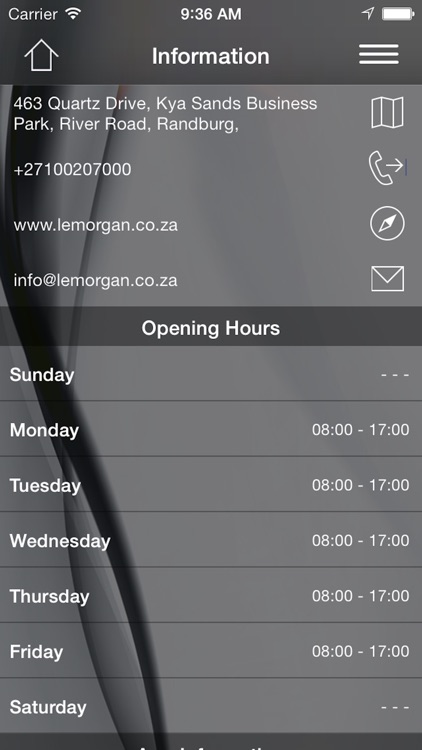 Le Morgan Connected App