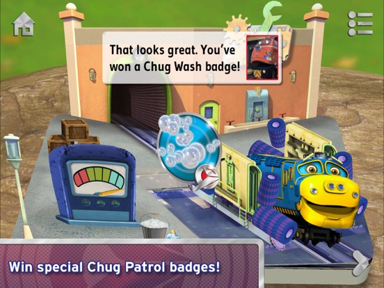 Chug Patrol: Ready to Rescue ~ Chuggington Book iPad app afbeelding 4