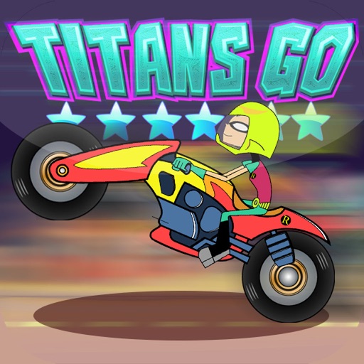 Titans Motocross Go Super Teen Hero Racing Icon