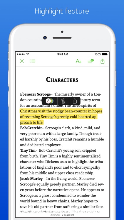 A Christmas Carol - sync transcript, notes screenshot-4
