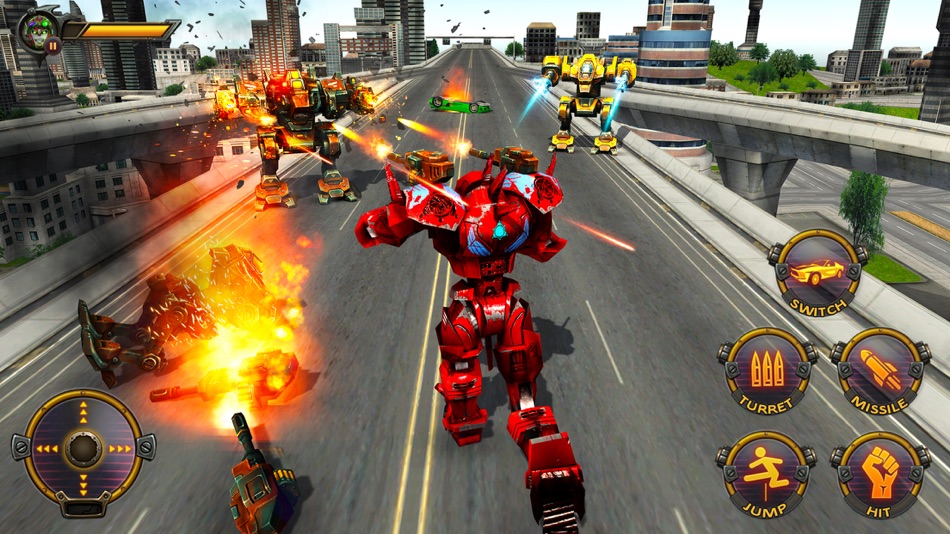 #2. Monster Robot Hero City Battle (iOS) 由: Muhammad Usman Shah