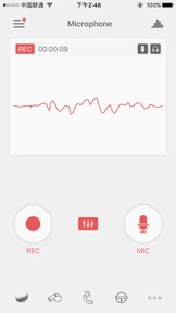 Microphone HD - recorder voice changer memo screenshot
