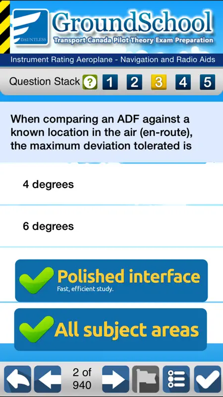GroundSchool CANADA INRAT screenshot 3 of 5