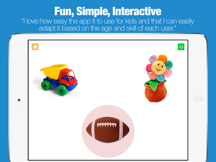 Toddler Games - Learn First Words with Photo Touch
