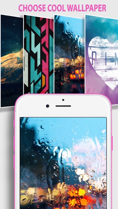 Screenshot #1 pour Lock Screen Editor -  Personal HD LockScreen Maker