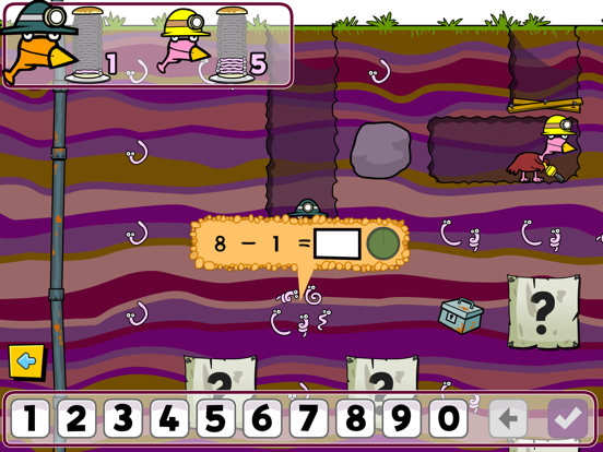 Screenshot #4 pour Miner Birds - Mental Maths