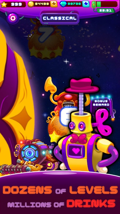 Space Cantina : Match 3 Club