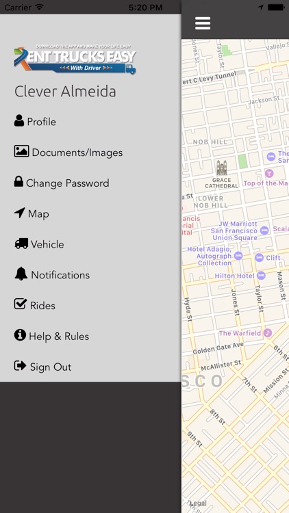 Rent Trucks Easy - Driver