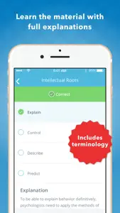 Intro to Psychology Mastery screenshot #3 for iPhone
