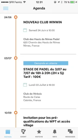 Game screenshot Winwin Padel Apps hack