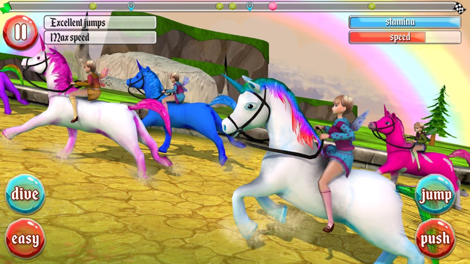 #1. Ultimate Unicorn Dash 3D (iOS) 由: Tap2Play, LLC (Ticker: TAPM)