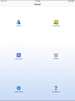 Lock My Folder HD Lite: Photos,Videos,Account screenshot 1