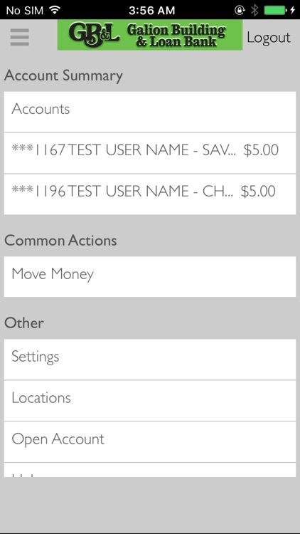 GBL Bank Mobile