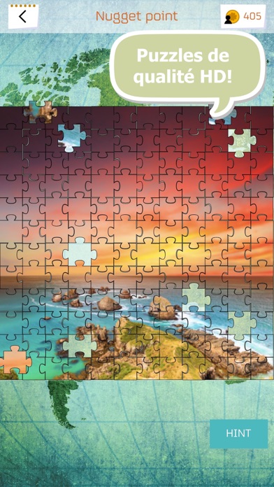 Screenshot #1 pour Puzzles - paysages à couper le souffle