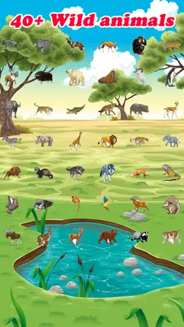 Game screenshot Wild Animal Quiz Games for Kids apk