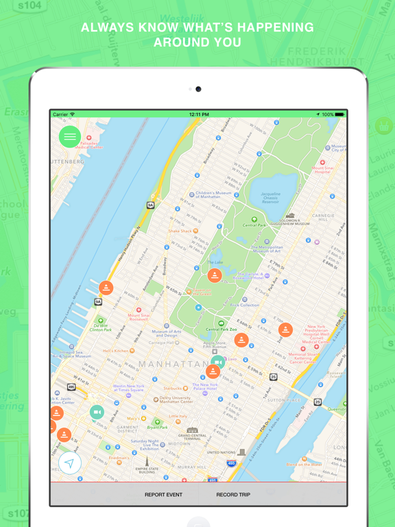 Screenshot #5 pour Green Wave - Traffic Cameras and Live Alerts, Maps