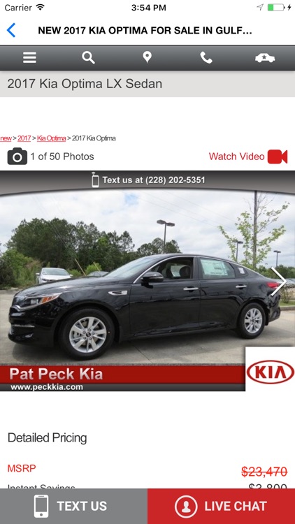 Pat Peck Kia screenshot-3