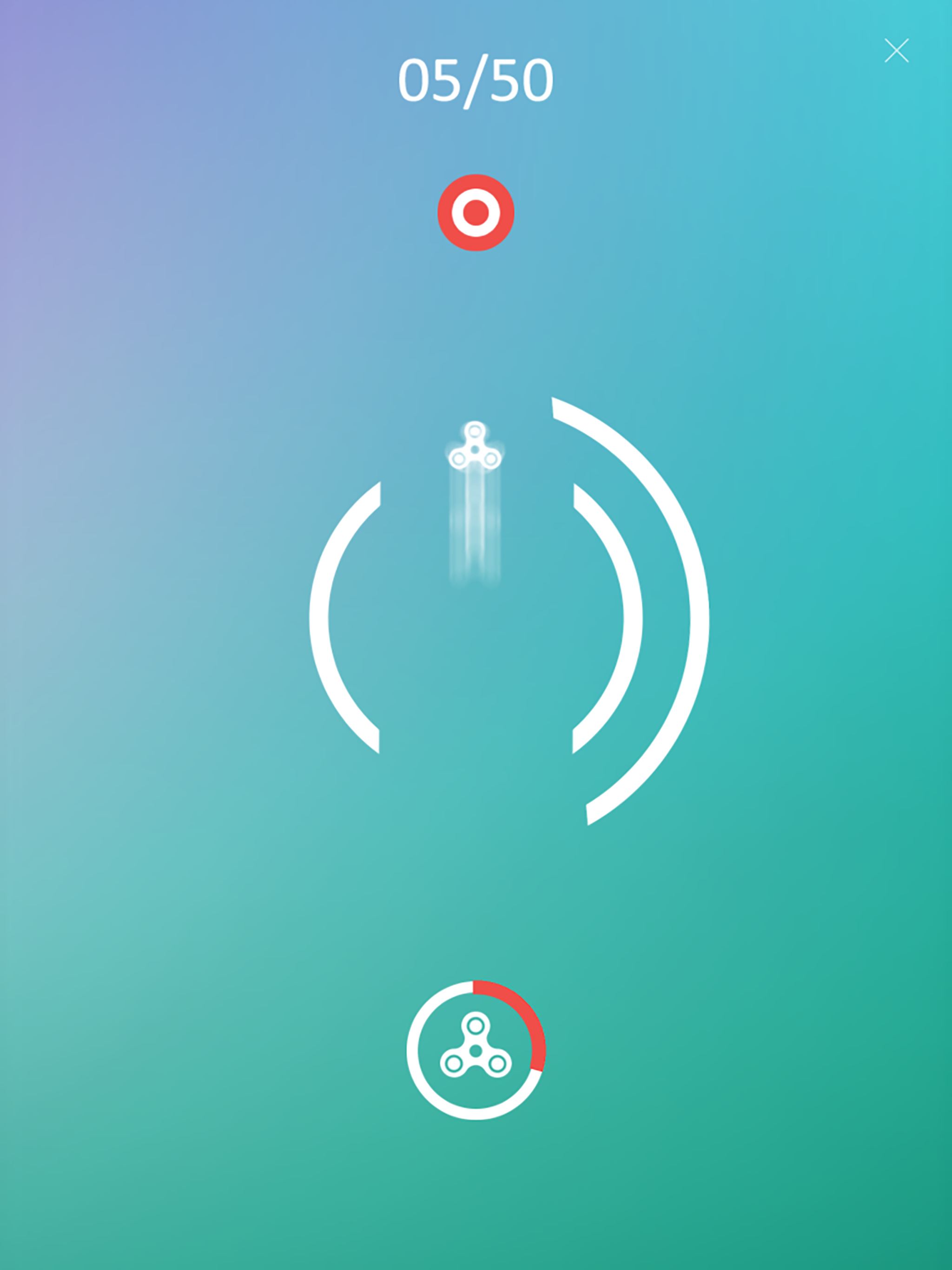 Spin a Finger Spinner: calm and stress relief game