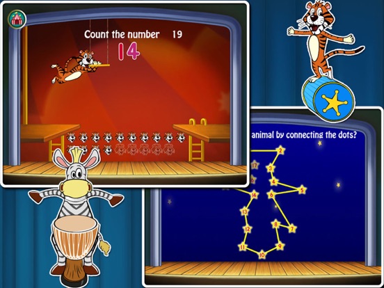 Circus Math School-Toddler kids  learning gamesのおすすめ画像3