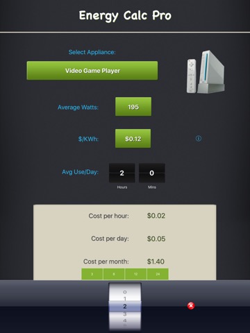 Energy Calc Pro - Appliance Energy Cost Calculatorのおすすめ画像4