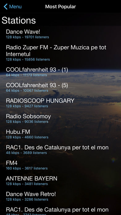 Cloud Radio Pro screenshot1